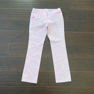 Le Coq Sportif Golf Collection Women's Pink Pants Size 9 (30") NWOT